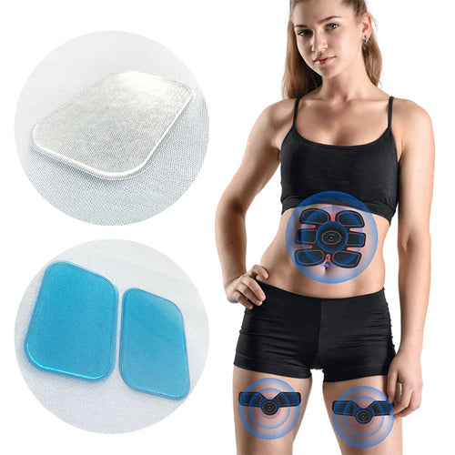 5/10/15Pair Replacement Gel Pads For EMS Trainer Weight Loss Abdominal Muscle Stimulator Exerciser Replacement Massage Gel