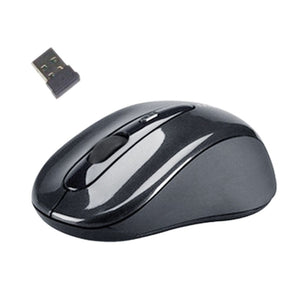 1600DPI Optical 2.4GHz Wireless Mouse Computer Cordless Office Mice with USB Receiver