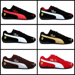 2020 new pumas Ferrarimotorcycle men's shoes racing shoes anti-fur men's sneaker sports classic driving shoes