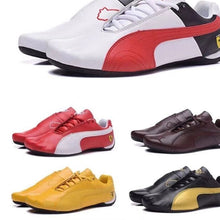 Load image into Gallery viewer, 2020 new pumas Ferrarimotorcycle men&#39;s shoes racing shoes leather men&#39;s sneaker sports classic driving shoes
