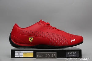 2020 new pumas men's shoes breathable Men's racing shoes lace-up Ferrarimotorcycle shoes SF DRIFIT CAT 5  driving shoes