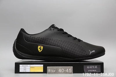 2020 new pumas men's shoes breathable Men's racing shoes lace-up Ferrarimotorcycle shoes SF DRIFIT CAT 5  driving shoes