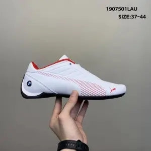 2020 new pumax Ferraring Drift Cat 5 breathable leather men's sports Comfortable racing shoes with breathable holes white red