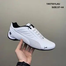 Load image into Gallery viewer, 2020 new pumax Ferraring Drift Cat 5 breathable leather men&#39;s sports Comfortable racing shoes with breathable holes white red