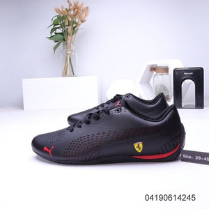 Men's Ferrari  puma Drift Cat 5 Sneakers Man Leather Racing Shoes