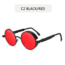 Load image into Gallery viewer, 2022 Retro Steampunk Sunglasses Men Women Luxury Brand  Vintage Round Sun Glasses Metal Glasses Fashion Driving Goggle UV400
