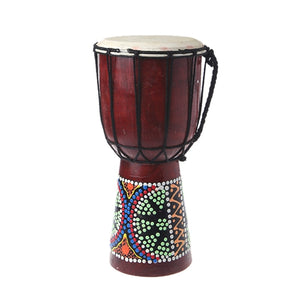 30cm Professional African Djembe Drum Bongo Wooden Good Sound Musical Instrument