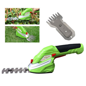 4.5V DC Cordless Electric Grass Trimmer Lawn Mower Pruning Shears ABS Engineering Plastics Durable Garden Weeding Tools