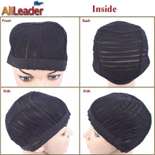 Load image into Gallery viewer, 5Pcs/Lot Wholesale Price Wig Caps For Making Wigs Box Braided Cornrow Wig Caps With Combs Top Easier Sew In Braided Wig Caps