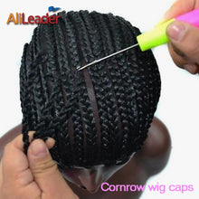 Load image into Gallery viewer, Cornrow Wig Caps For Making Wigs Cheap B Chrochet Braids Weaving Caps