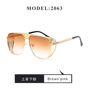 Classic Driving Square Sunglasses Men New Arrval 2019 Metal Frame Sun Glasses Wholesale okulary przeciws oneczne 2063