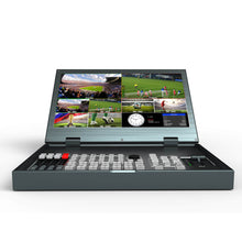 Load image into Gallery viewer, AVMATRIX PVS0615 Multi-Format Video Switcher Portable Mixer with 15.6 inch FHD LCD Display 6 Channel Inputs
