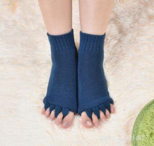Load image into Gallery viewer, Unisex Socks Sleeping Health Foot Care Massage Toe Socks