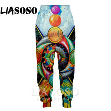 Load image into Gallery viewer, 3d Print Men Women full length hip hop Harajuku Psychedelic Sweatpants top casual Tattoo winter Pants anime jogger trousers E713