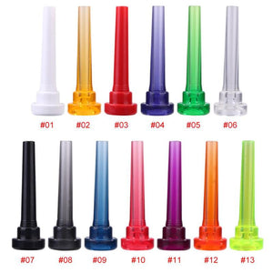 1PC 3C Plastic Trumpet Mouthpiece Meg for Beginner Musical Trumpet Accessories Multi-Colors Musical Instrument and Accessories