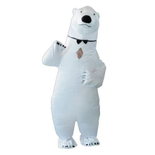 Load image into Gallery viewer, Inflatable Polar Bear Costume Mascot Costumes Animal Fantasias  carnival