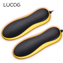 Load image into Gallery viewer, LUCOG Portable Electric Shoe Dryer 220V Deodorizate Sterilization Dehumidificate Shoes Baked Dryer for Footwear 20W