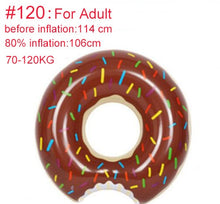 Load image into Gallery viewer, Rooxin Inflatable Donut Swimming Ring for Pool Float Mattress Swimming Pool Thickened PVC Summer Floating Ring Seat Toys