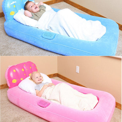 Single Inflatable Bed Home Decoration Children Sleeping Bag Lazy Sofa Indoor Lounger Inflatable Toys
