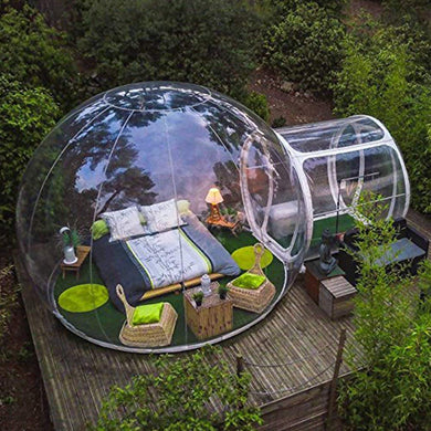 Free Shipping Free Fan Inflatable Bubble House 3M/4M/5M Dia Outdoor Bubble Tent For Camping PVC Bubble Tree Tent/Igloo Tent Hot