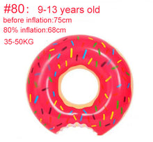 Load image into Gallery viewer, Rooxin Inflatable Donut Swimming Ring for Pool Float Mattress Swimming Pool Thickened PVC Summer Floating Ring Seat Toys