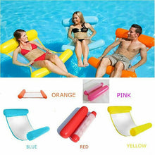 Load image into Gallery viewer, Inflatable Floating Water Hammock High Quality Float Swimming Pool Bed Chair