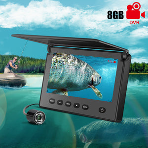 LUCKY Portable Underwater Fishing&Inspection Camera Night vision Camera 4.3 Inch 1000TVL Waterproof IP68 20M Cable for Ice/Sea