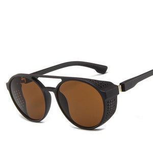 Classic Punk Sunglasses Men Brand Designer Sunglasses