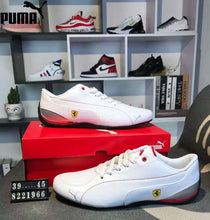 Load image into Gallery viewer, Original 2018 PUMA Men Ferrarimotorcycle Racing Series Shoes Autumn Winter Whole Leather Sneakers Outdoor Badminton Shoes 39-45