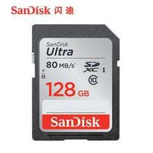 Load image into Gallery viewer, SanDisk Ultra Original SD card 8GB 16GB 32GB SDHC 64GB 128GB 256GB SDXC Class10 Memory Card C10 R80mb/s USH-1 Support for Camera