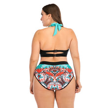 Load image into Gallery viewer, Sexy Two Piece Bikini Set Plus Size L-4XL Women Swimwear Push Up Swimsuit For Female Swimming Beachwear Bathing Suit 8818