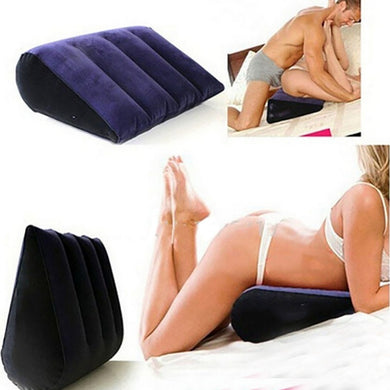 Triangular Exotic Pillows Body Waist Support Inflatable Wave Pillow Bedding Bed Travel Portable Foldable Home Textile