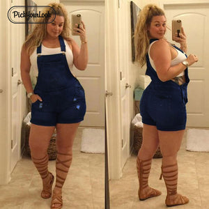 Plus Size Women Jumpsuit Overalls Female Rompers Playsuit - Hot This Year